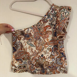 SHEIN One Shoulder Top